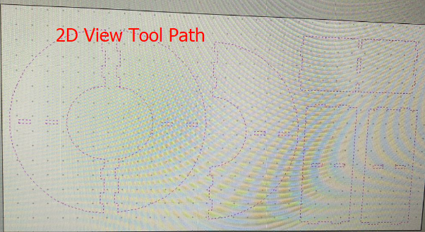 2D Toolpath